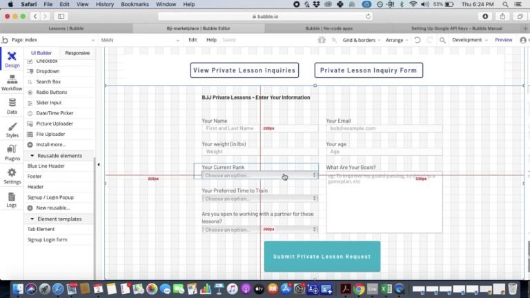 Bubble.io pour créer une application web : guide complet 2025